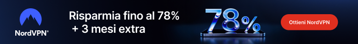 NordVPN: risparmia fino al 78% + 3 mesi extra